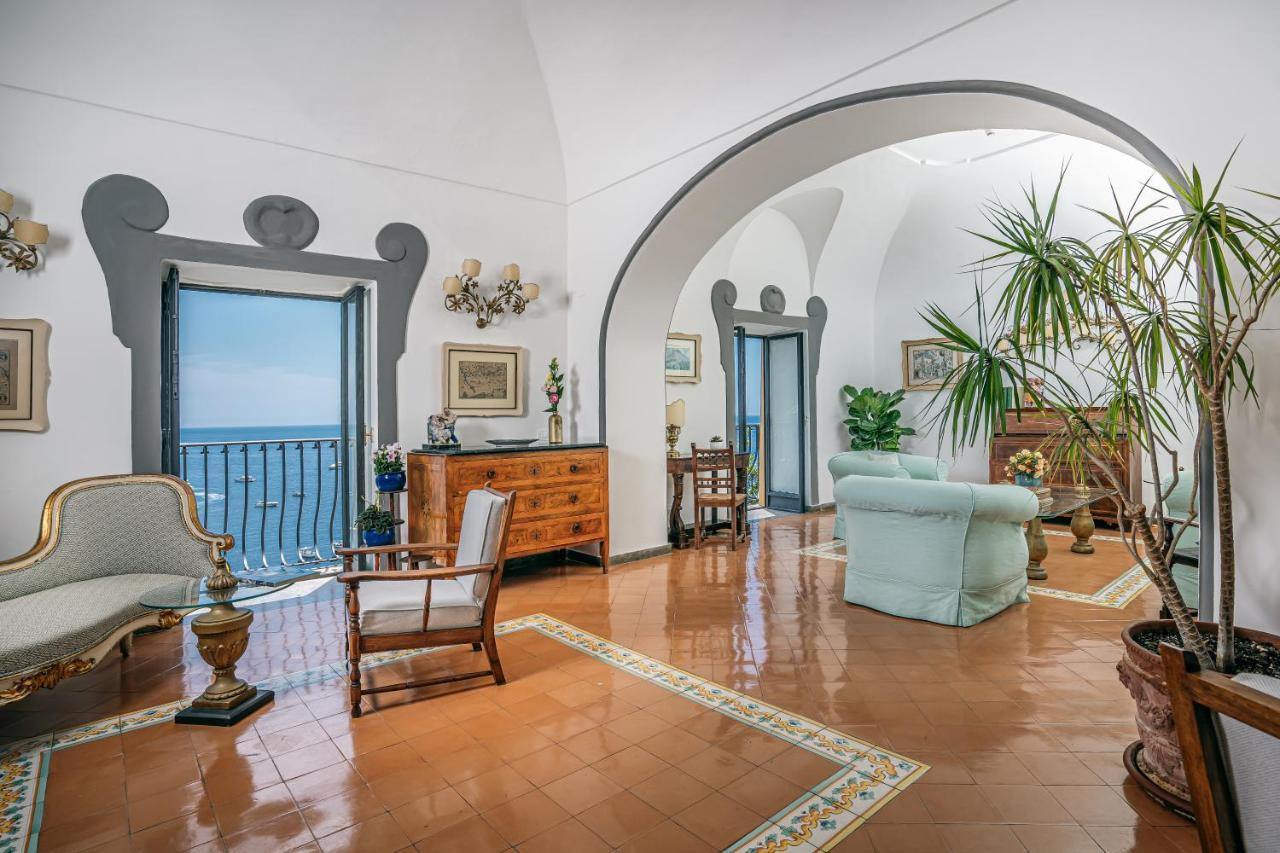 Hotel Miramare Positano Bagian luar foto