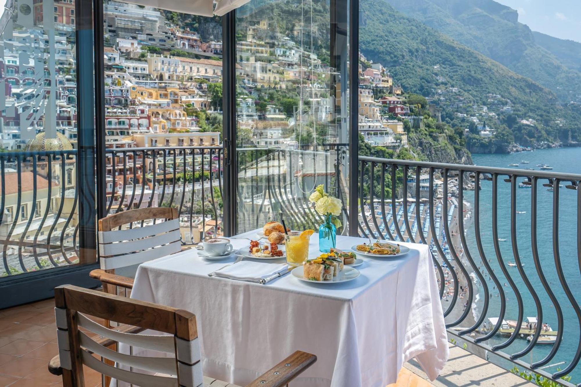 Hotel Miramare Positano Bagian luar foto