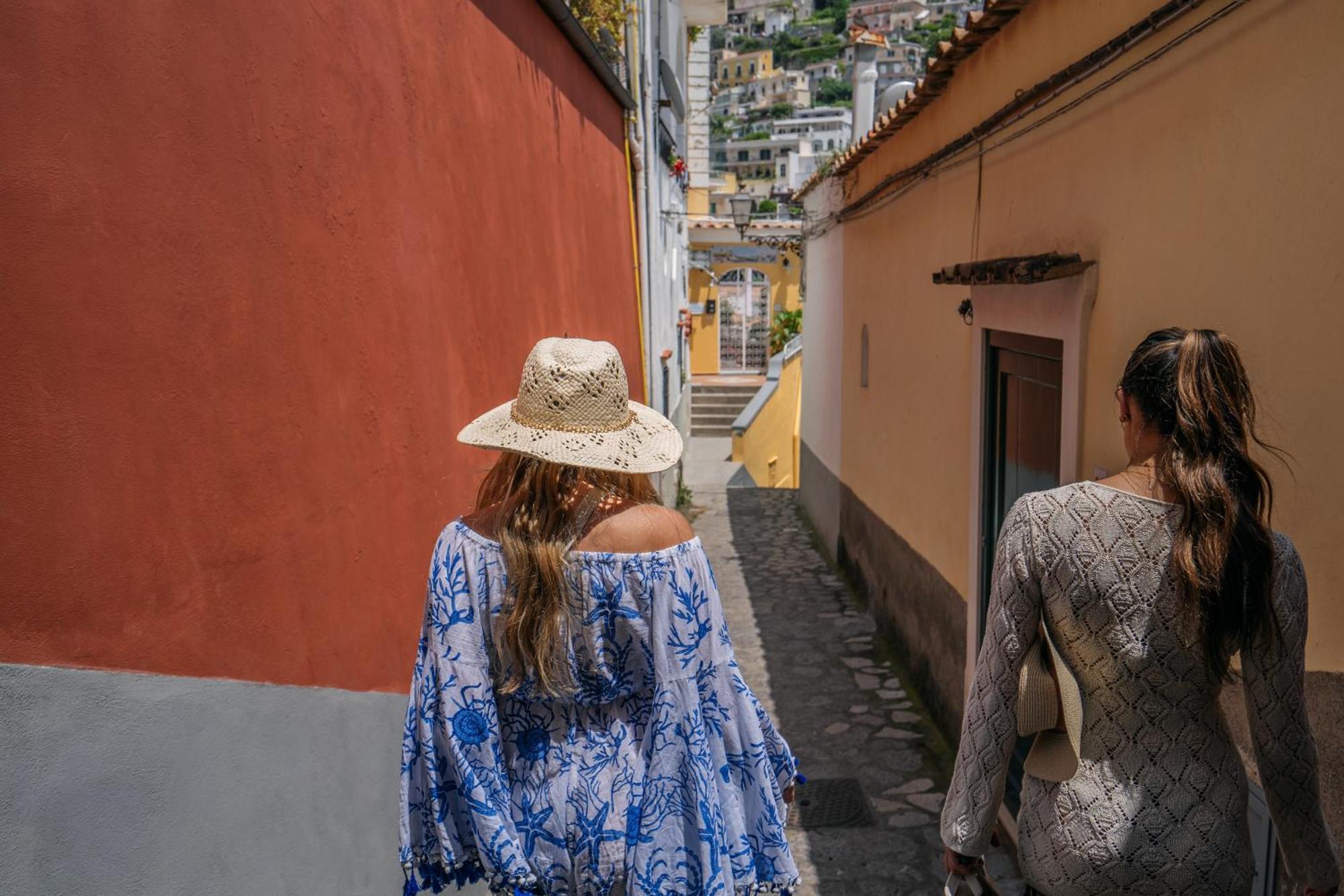 Hotel Miramare Positano Bagian luar foto