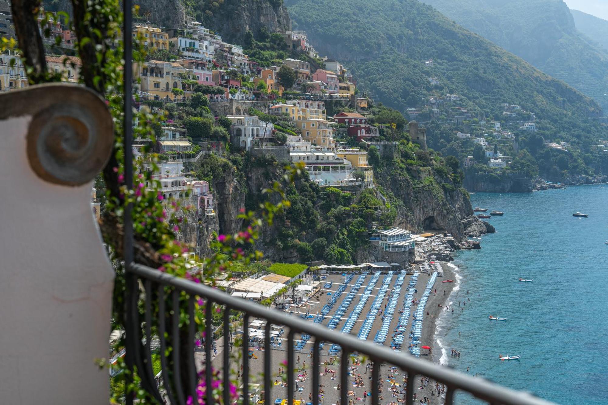 Hotel Miramare Positano Bagian luar foto