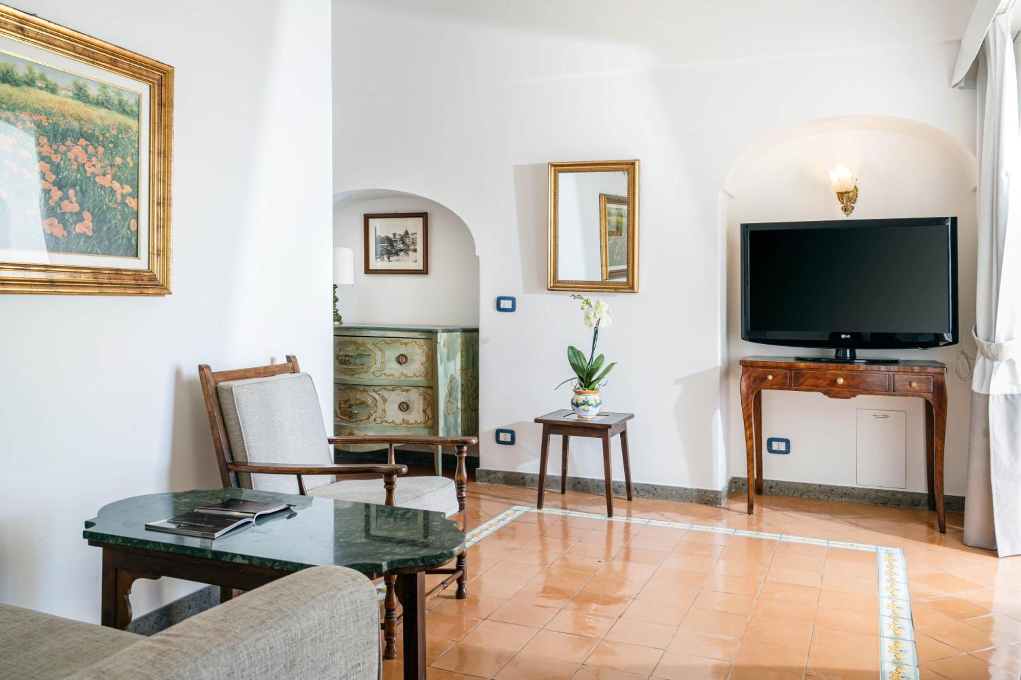 Hotel Miramare Positano Bagian luar foto