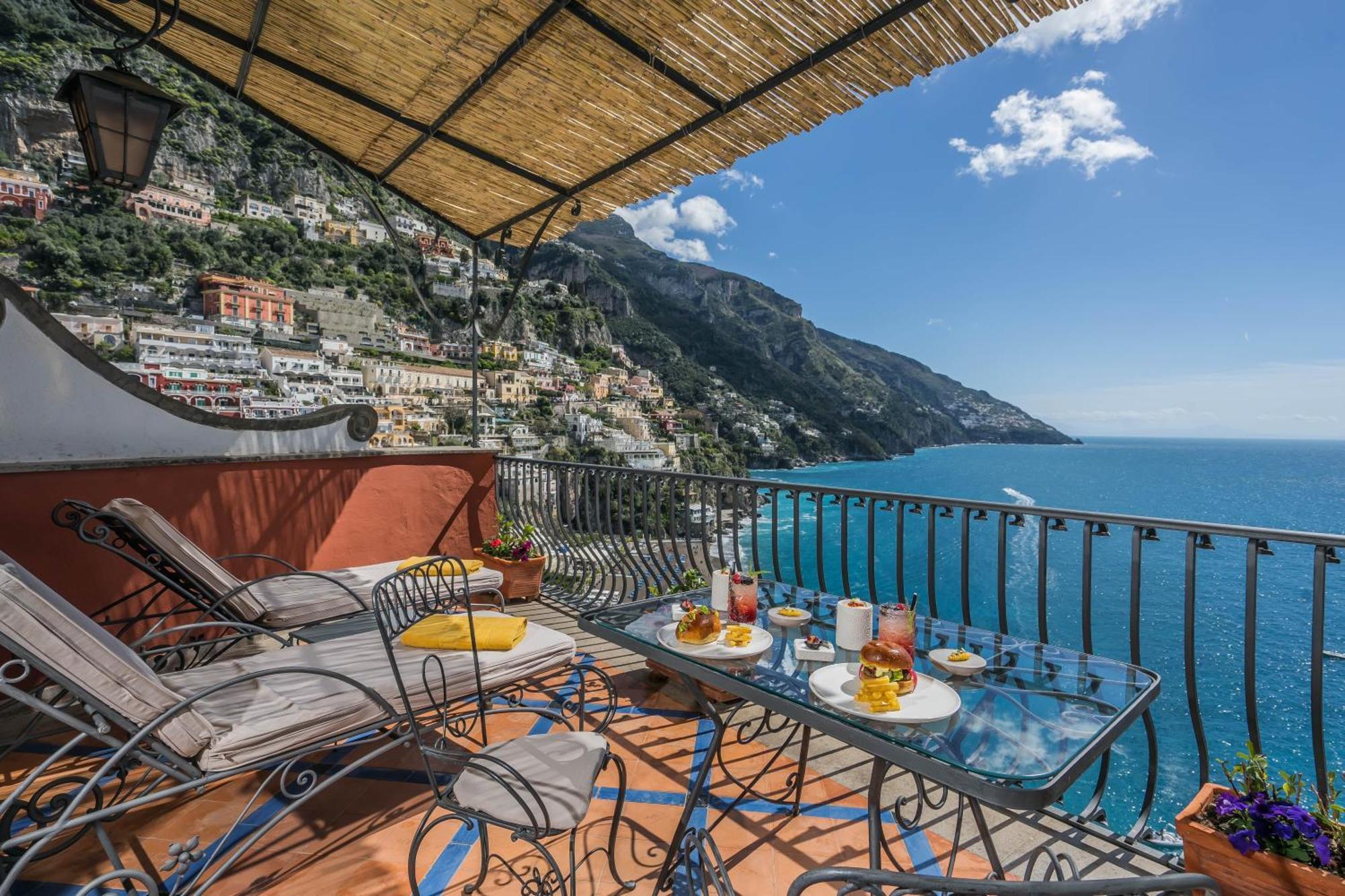Hotel Miramare Positano Bagian luar foto