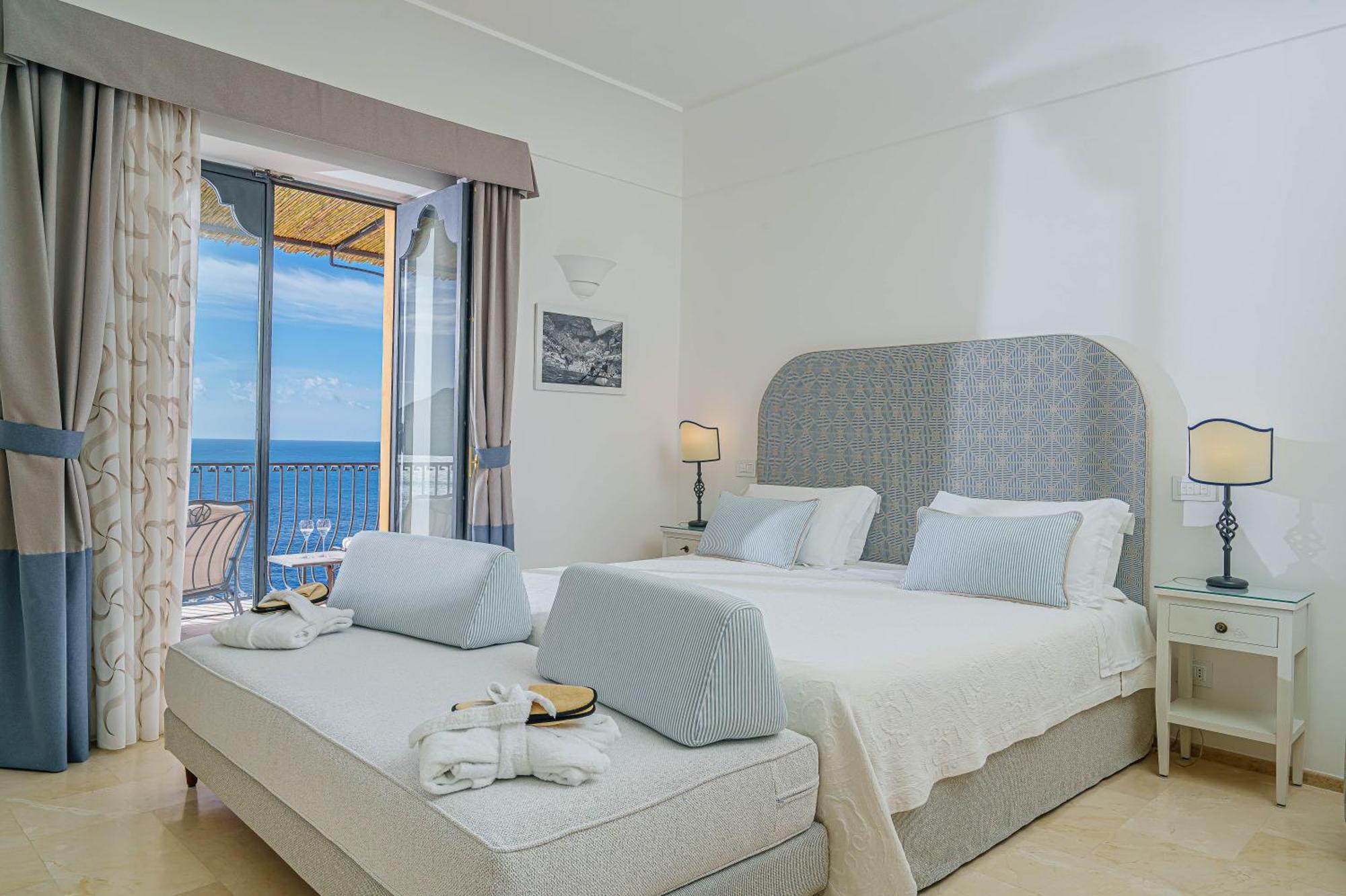 Hotel Miramare Positano Bagian luar foto