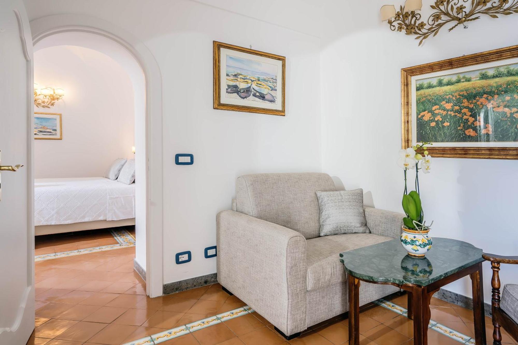 Hotel Miramare Positano Bagian luar foto