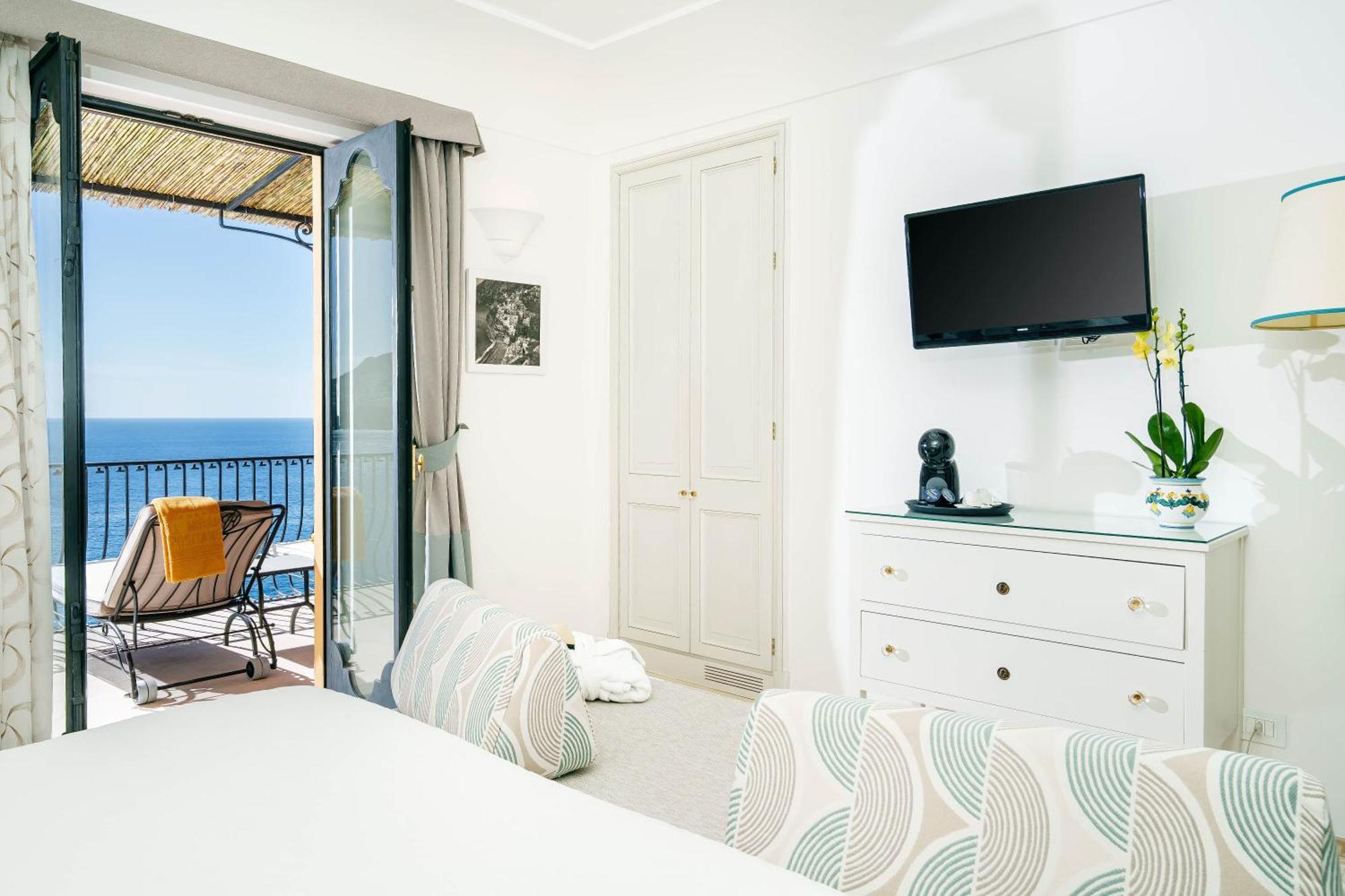 Hotel Miramare Positano Bagian luar foto