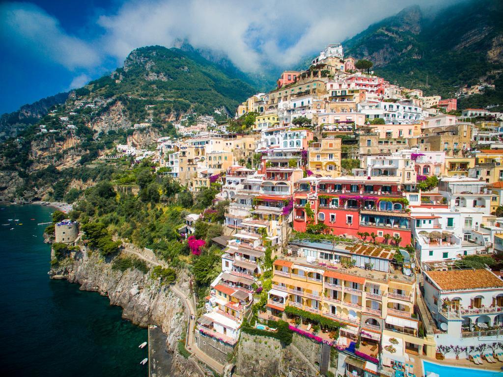 Hotel Miramare Positano Bagian luar foto
