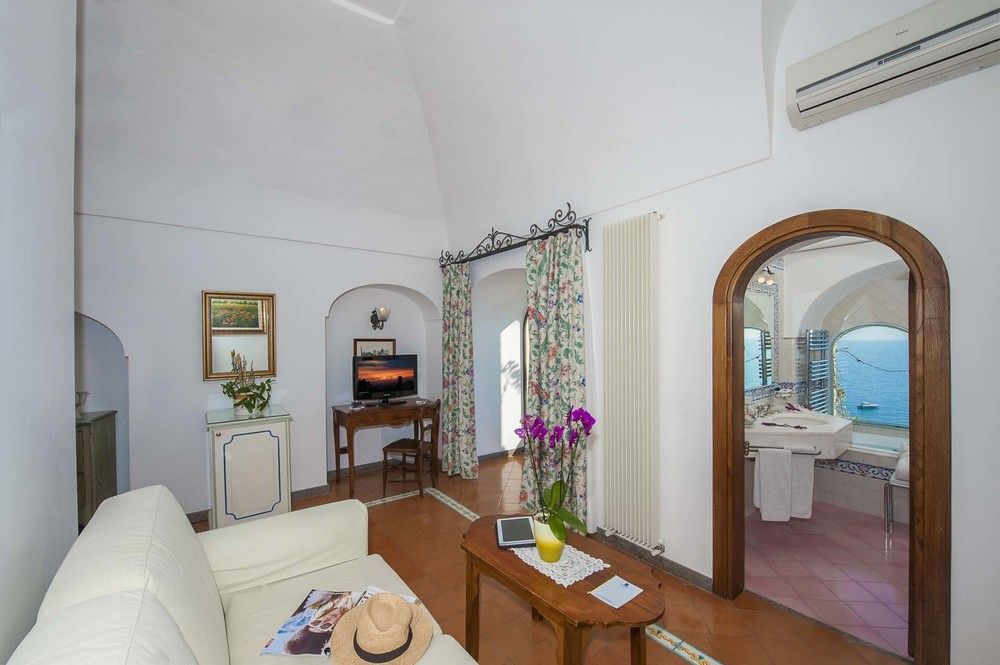 Hotel Miramare Positano Bagian luar foto